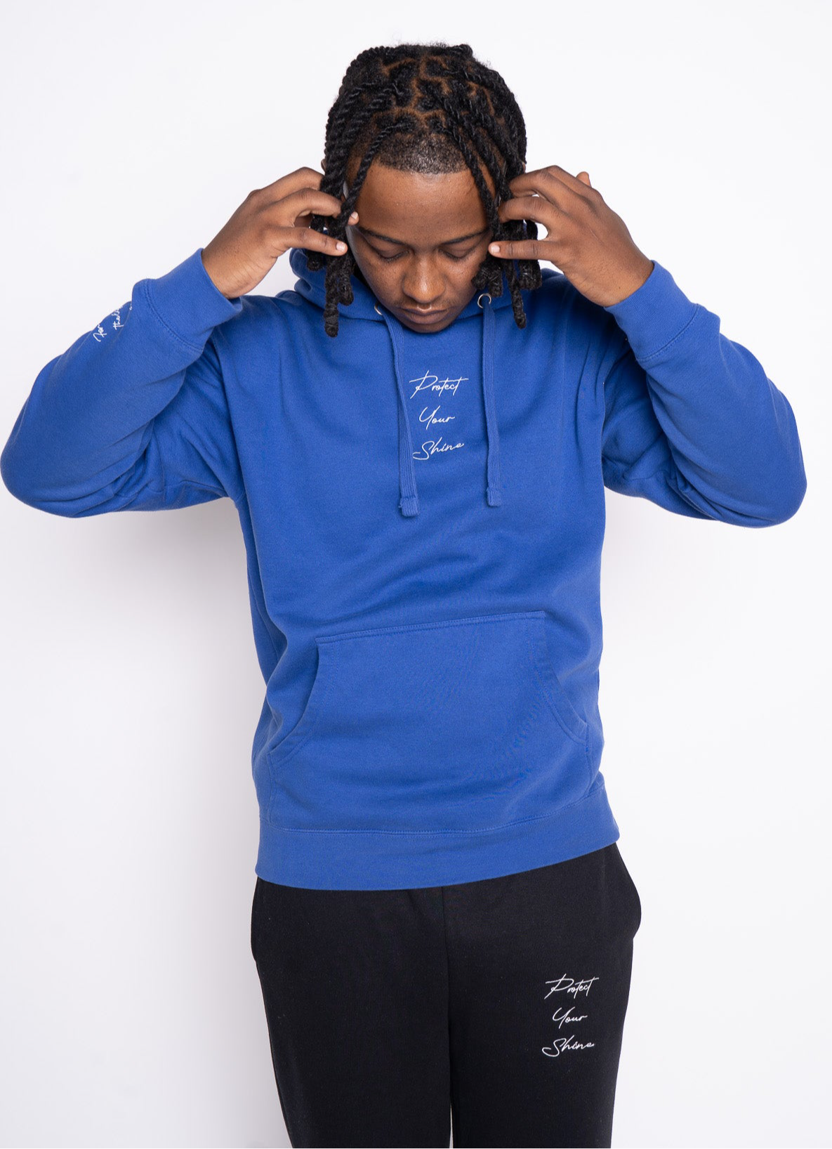 Protect Your Shine Hoodie - Royal Blue
