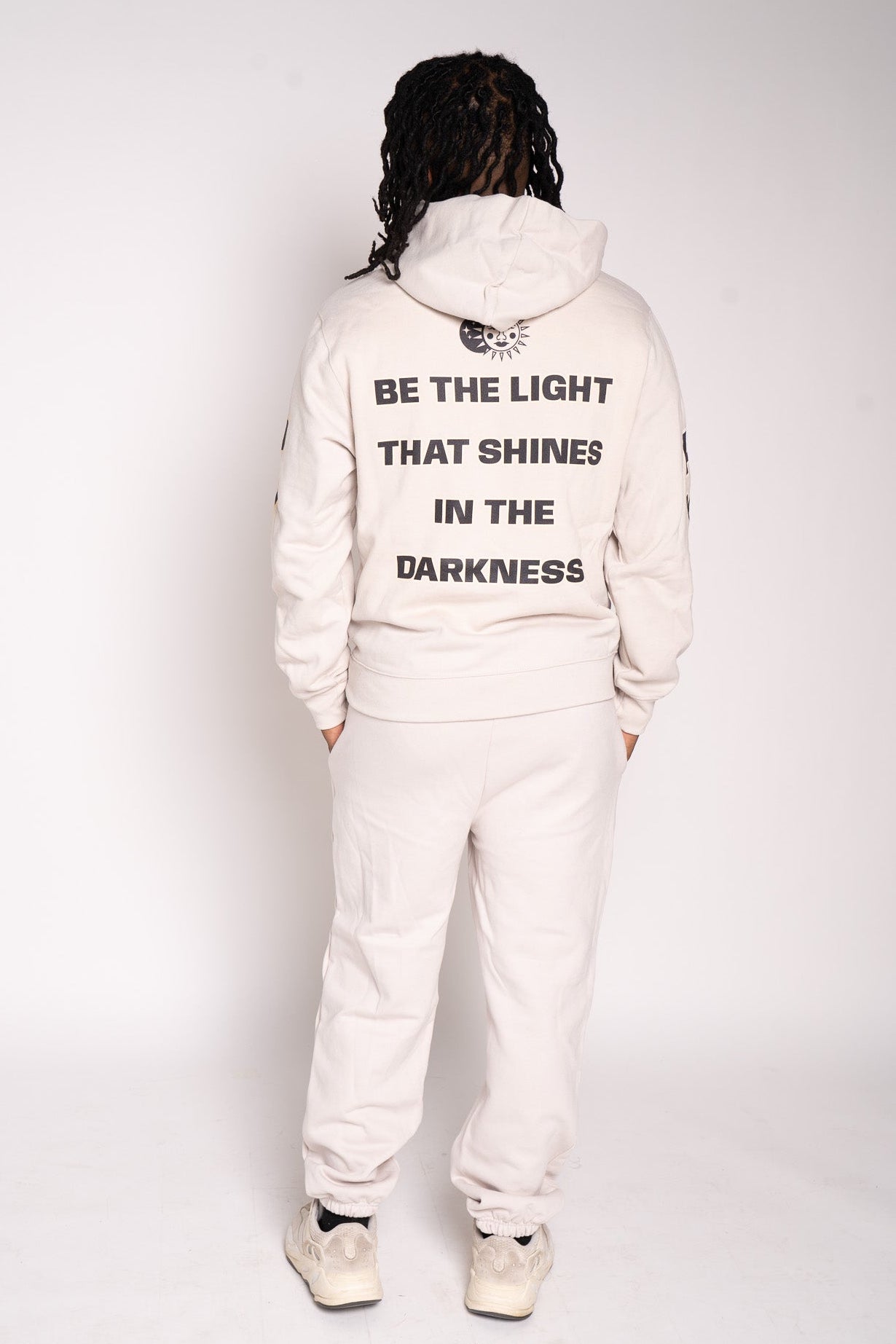 Be the Light Oversized Hoodie - Dust