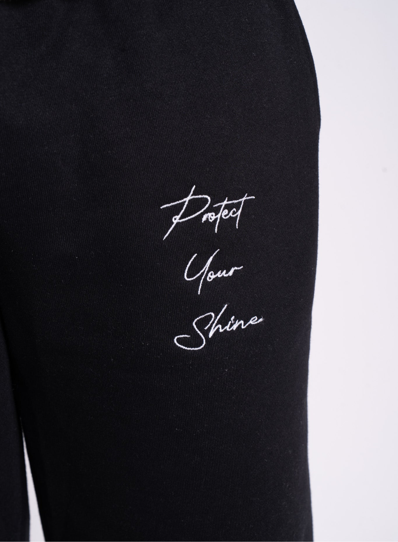 Protect Your Shine Unisex Sweatpants - Black