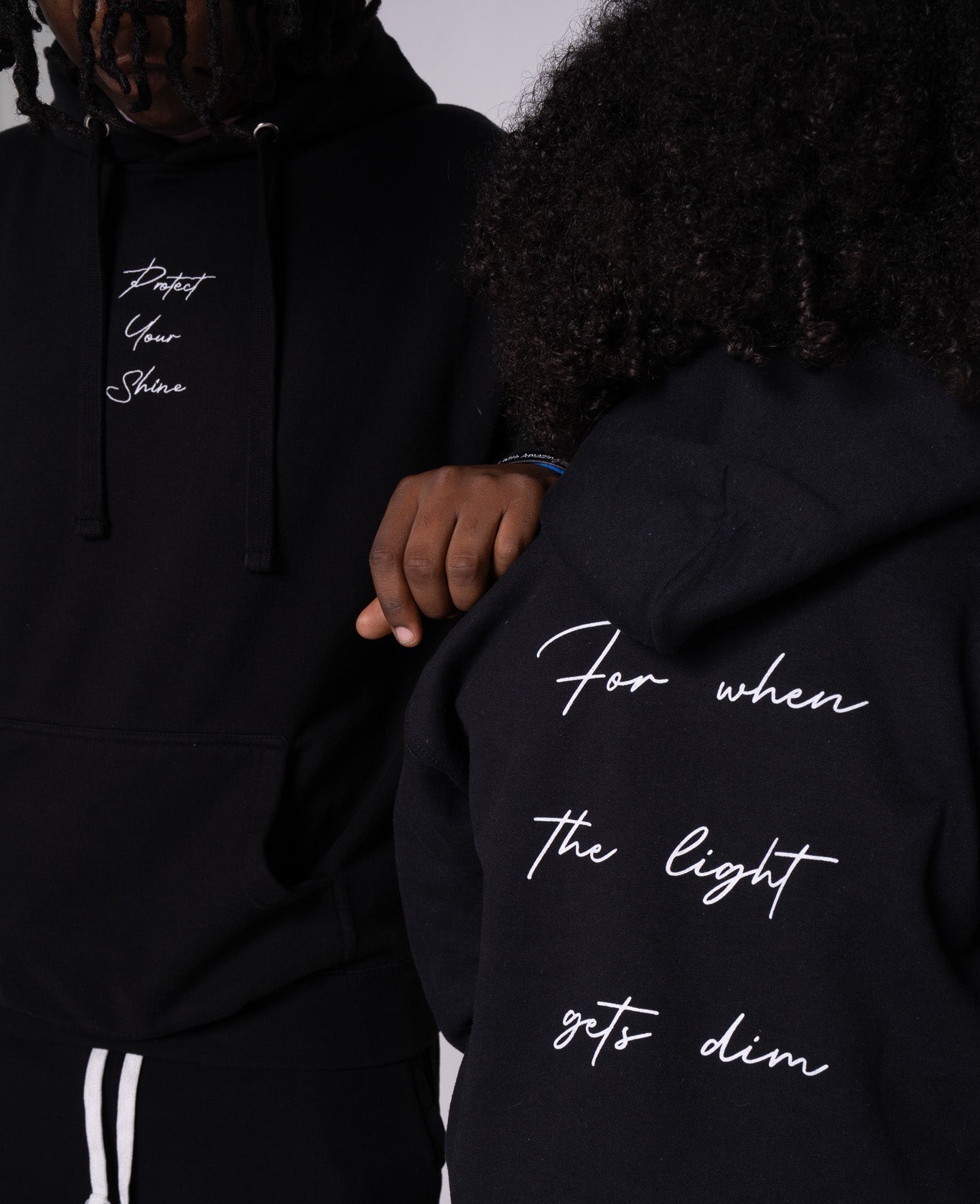 Youth Protect Your Shine Hoodie - Black
