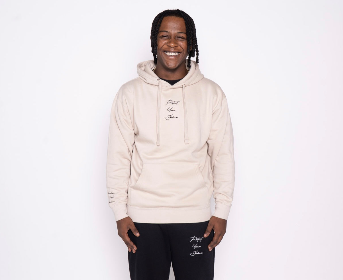 Protect Your Shine Hoodie - Bone
