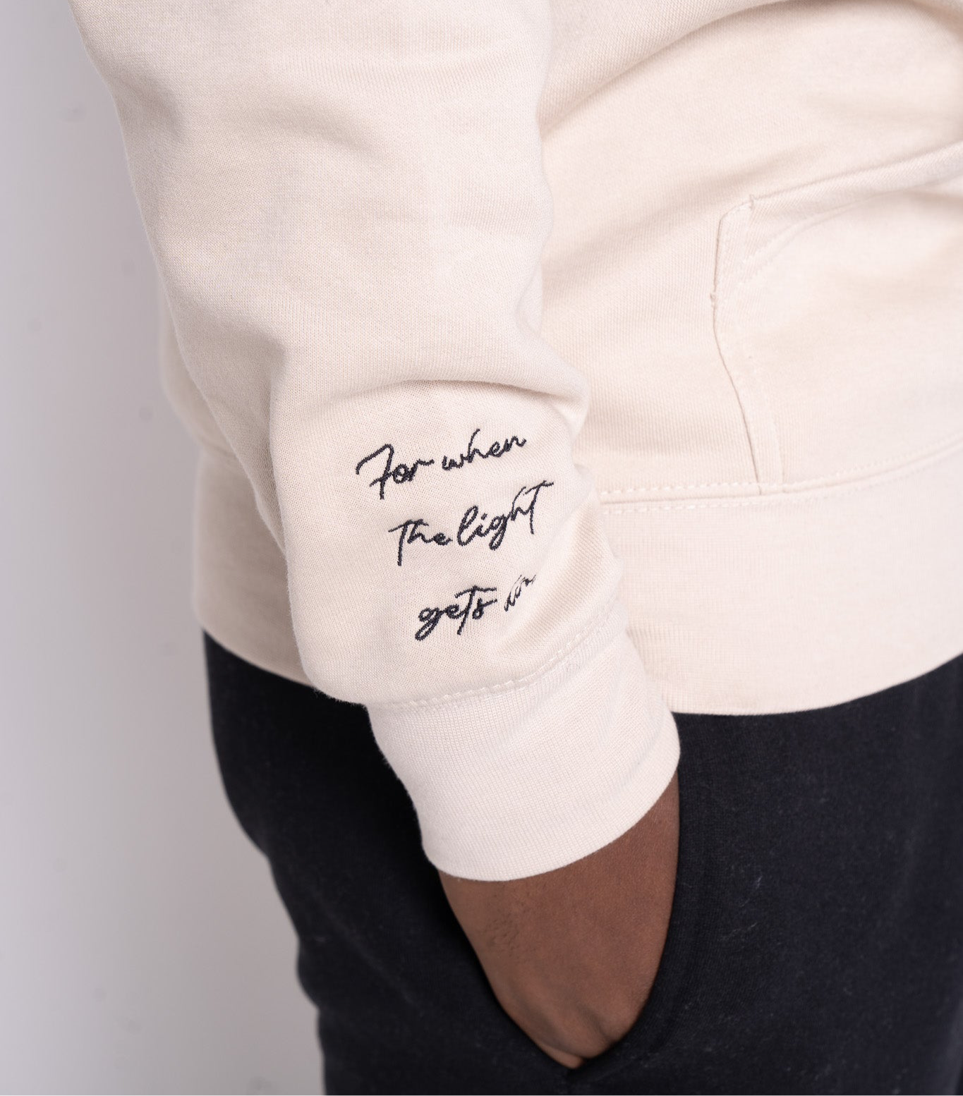 Protect Your Shine Hoodie - Bone