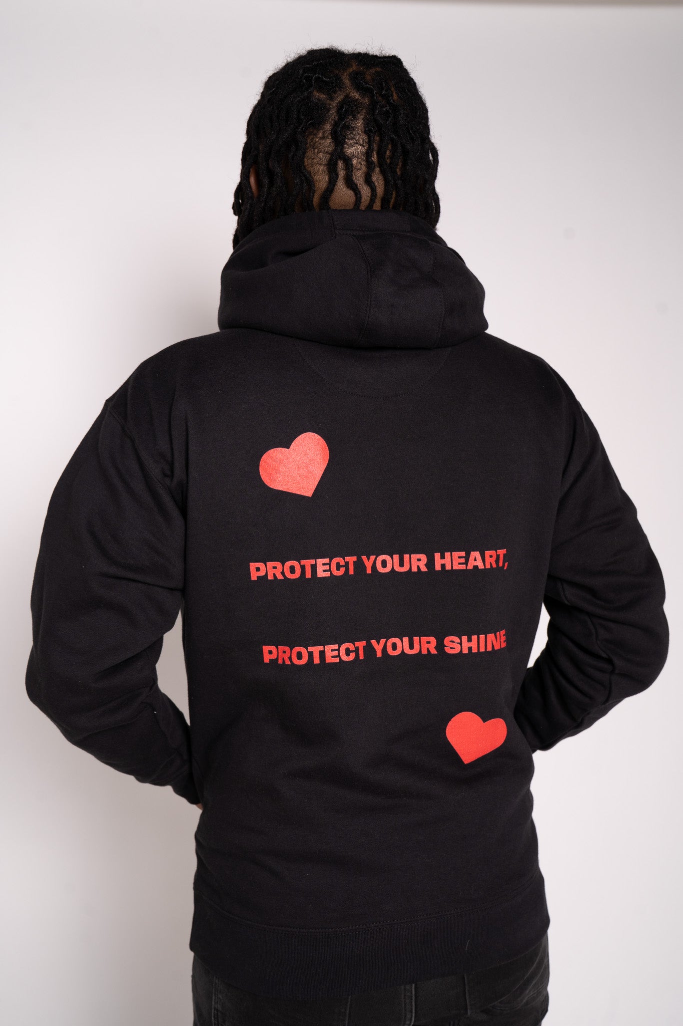 Protect Your Heart Hoodie - Black