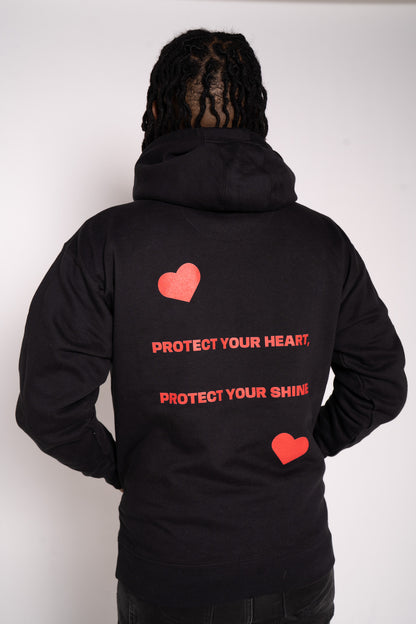 Protect Your Heart Hoodie - Black