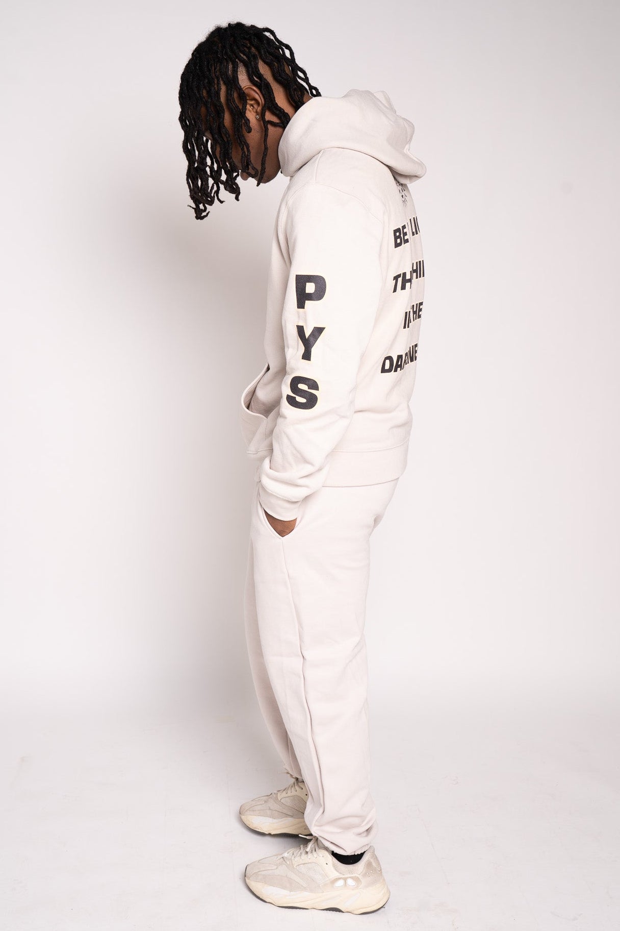 Be the Light Oversized Hoodie - Dust