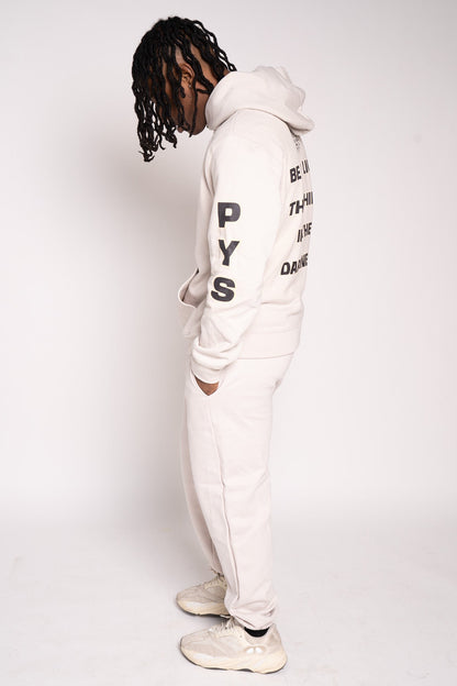 Be the Light Oversized Hoodie - Dust