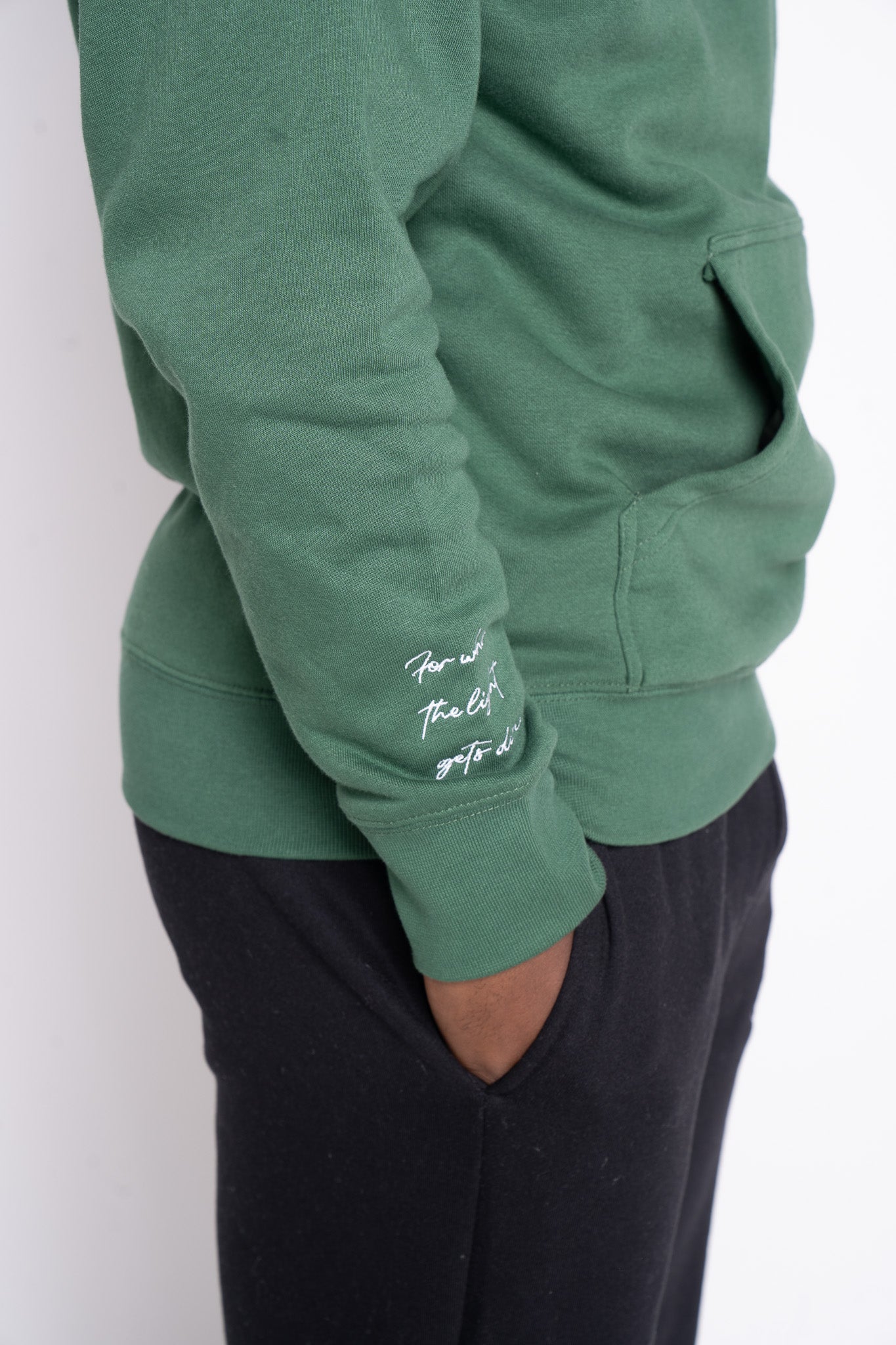 Protect Your Shine Hoodie - Forrest Green