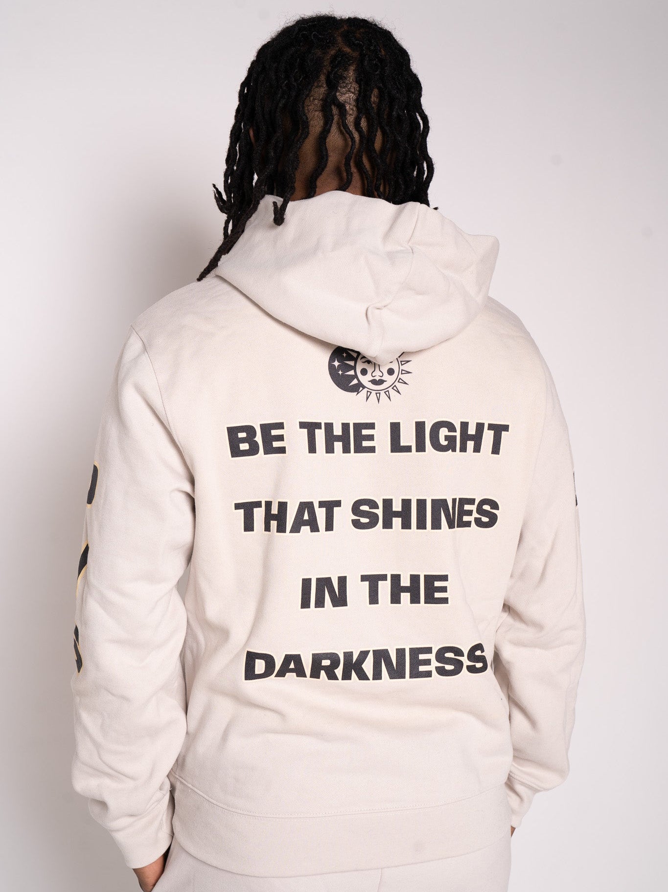 Be the Light Oversized Hoodie - Dust
