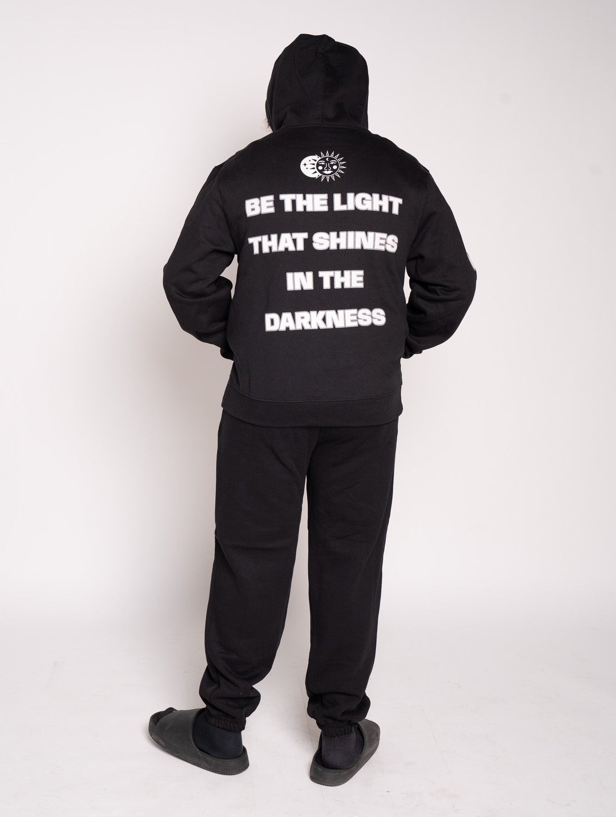 Be the Light Oversized Hoodie - Black