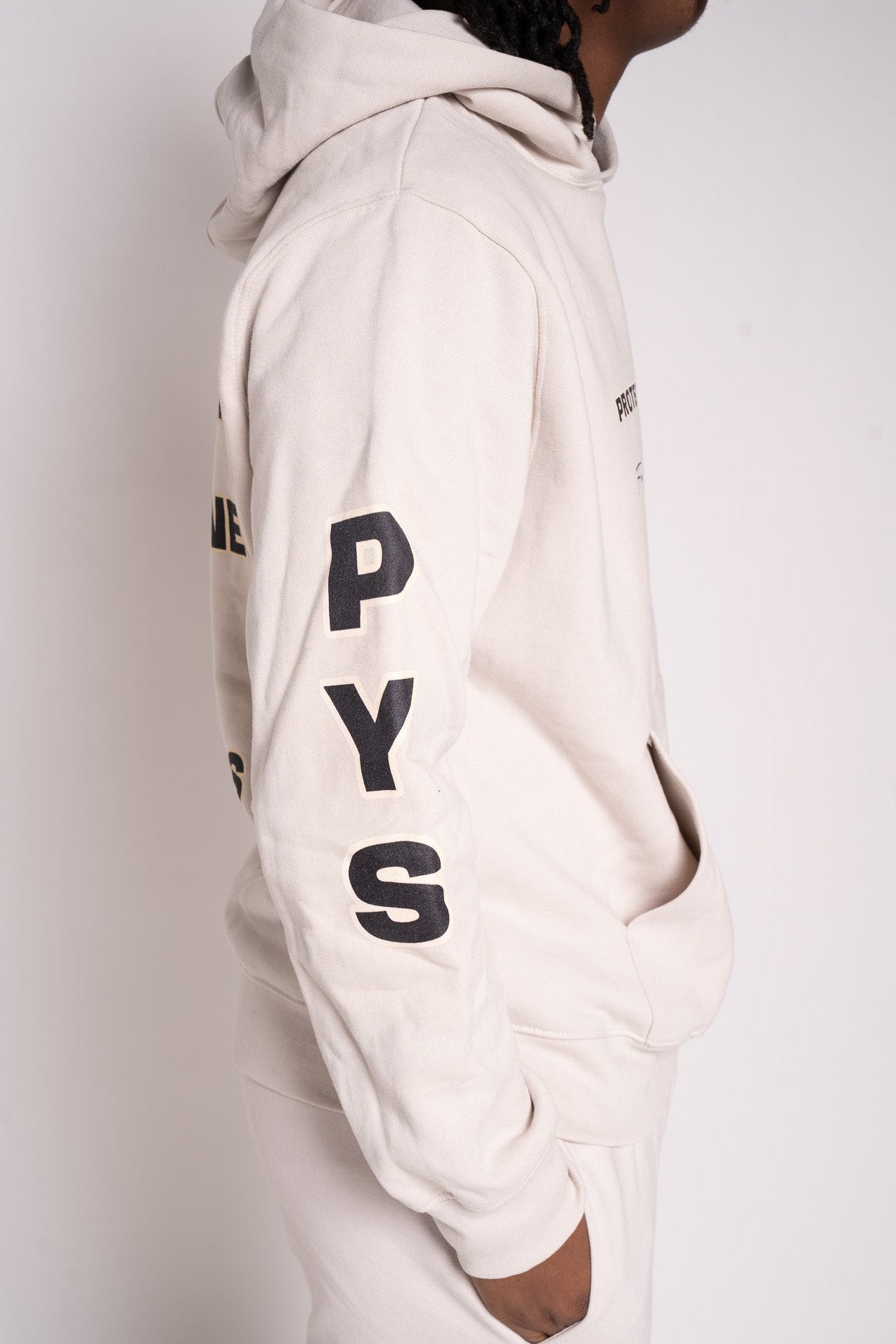 Be the Light Oversized Hoodie - Dust