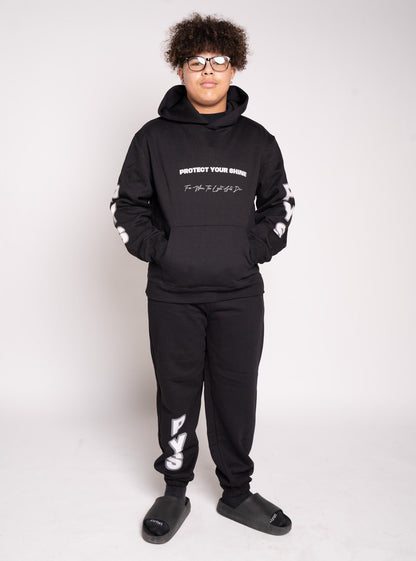 Be the Light Oversized Hoodie - Black