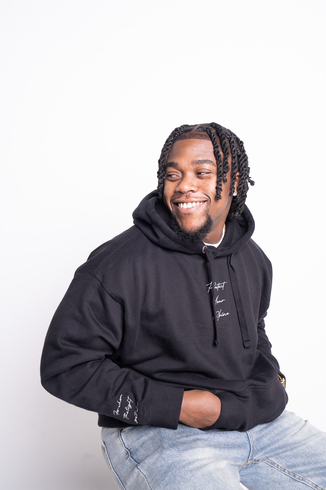 Protect Your Shine Hoodie - Black