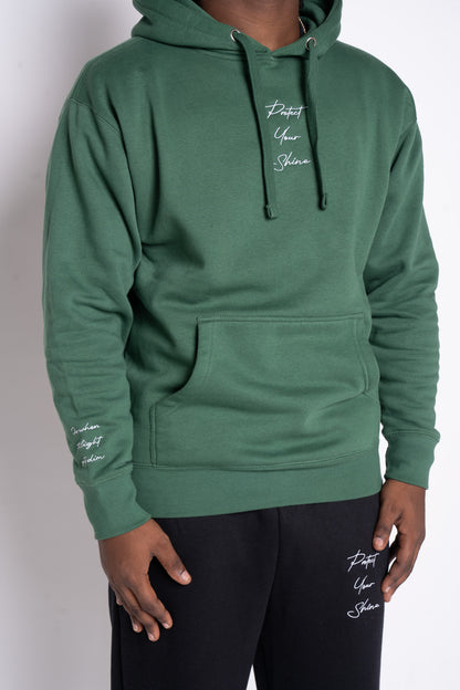 Protect Your Shine Hoodie - Forrest Green
