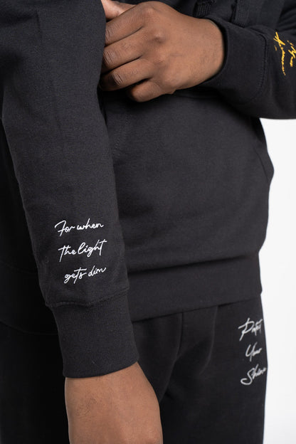 1 Year Anniversary Edition Protect Your Shine Hoodie - Black